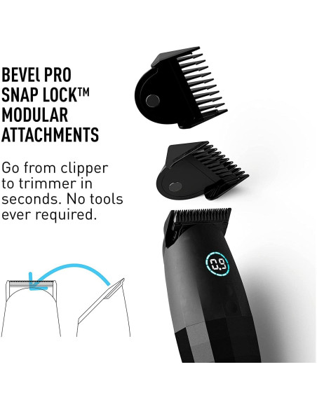 Cortadora y Recortadora Bevel Profesional Inalámbrica