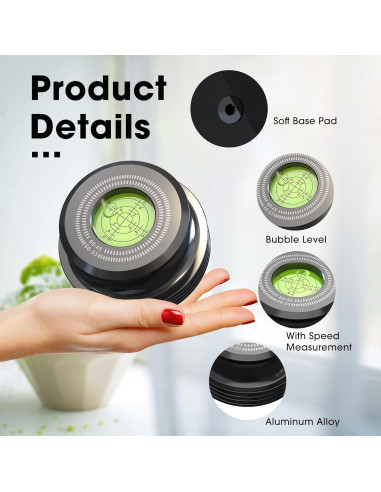 Estabilizador de peso para discos de vinilo Kedok 280g