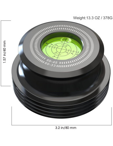 Estabilizador de peso para discos de vinilo Kedok 280g