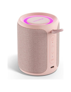 Altavoz Bluetooth Deeyaple P1S 15W Impermeable Rosa