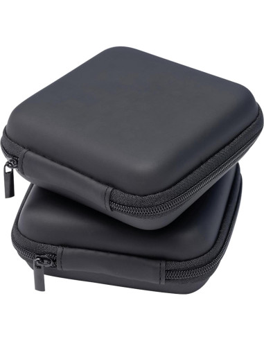 Funda para Auriculares EVA Lopsity Negra Impermeable 5cm