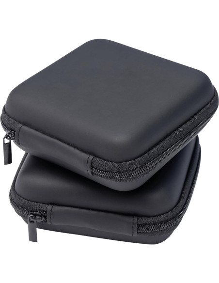 Funda para Auriculares EVA Lopsity Negra Impermeable 5cm