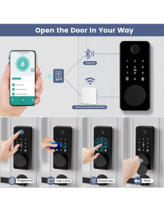 Cerradura Inteligente Biquole QEK-S03 Huella Dactilar 2