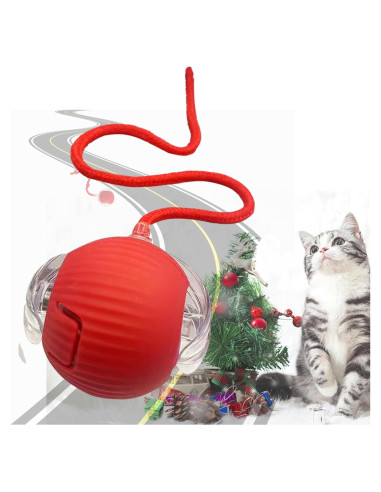 Juguete Interactivo para Gatos BLUEYPET Bola Recargable