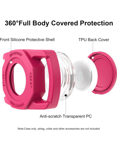 Funda Impermeable SANKALA para Airtag de Collar de Perro