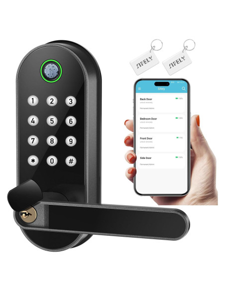 Cerradura Inteligente Sifely S Biométrica con Huella Dactilar