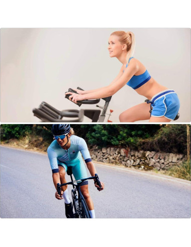 Cubierta de Asiento de Bicicleta Ryaco Gel Negra 27.5x17.3cm