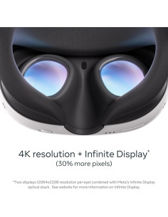 Meta Quest 3 512GB - Realidad Mixta 4K y Controladores 2