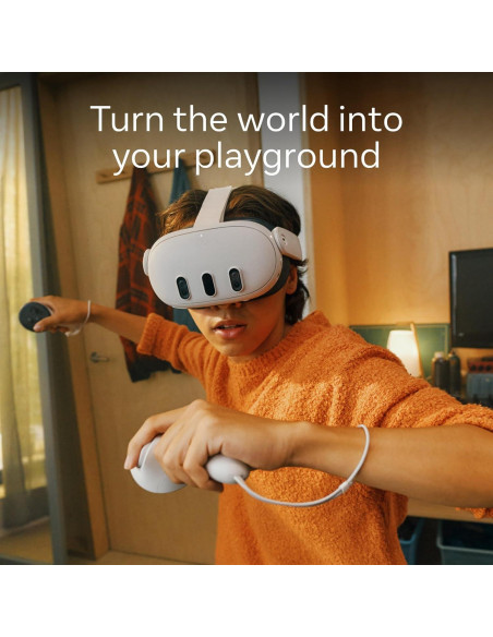 Meta Quest 3 512GB - Realidad Mixta 4K y Controladores