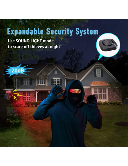 Sistema de Alarma Solar Inalámbrico Betterlink 2 Sensores