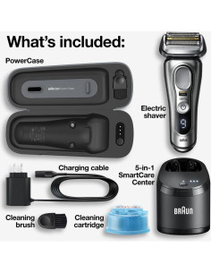 Afeitadora Eléctrica Braun Serie 9 Pro 9477cc Impermeable 2