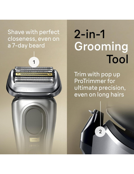 Afeitadora Eléctrica Braun Serie 9 Pro 9477cc Impermeable