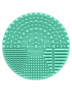 Almohadilla de Limpieza de Brochas MINTHE | 2 Piezas | Verde