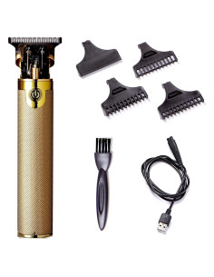 Cortadora de Cabello RED by Kiss Inalámbrica Oro Kit Aseo