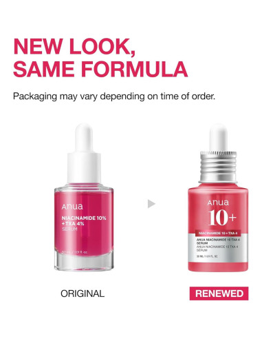 Suero Facial ANUA Niacinamida 10% y Ácido Tranexámico 30ml