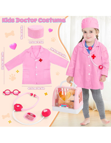 Juego de Veterinario 30PCS Perrito Robot Artkid 3+ Años