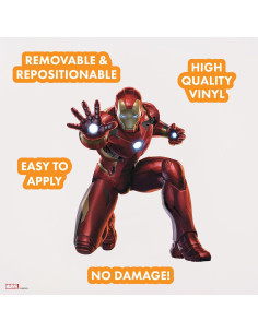 Adhesivo Pared Iron Man Wall Palz 60.96 cm Realidad Aumentada 2