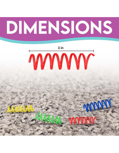 Juguetes de Resorte Coloridos SPOT para Gatos - 10 Pcs