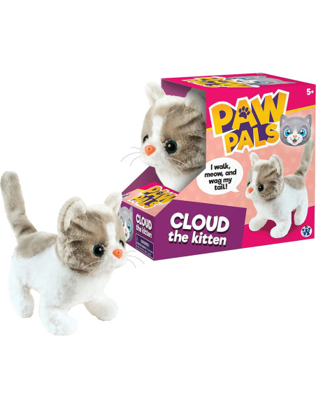 Juguete de Gato Westminster Nube el Gatito a Pilas 15 cm Juguete de Gato Westminster Nube el Gatito a Pilas 15 cm