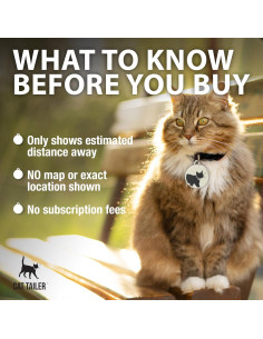 Rastreador de Gatos Cat Tailer - Collar Pequeño y Ligero 2