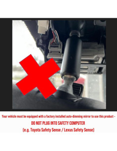 Adaptador de alimentación Dongar para cámara de tablero USB 2