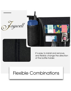 Organizador de Silla Joywell con Soporte para Botella y 7 Bolsillos 2