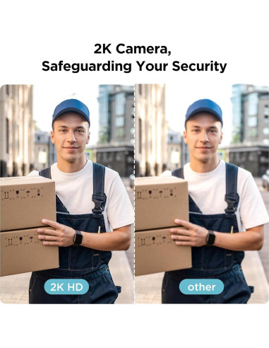 Cerradura de Video Inteligente TCL D1 Max 2K WiFi con Huella