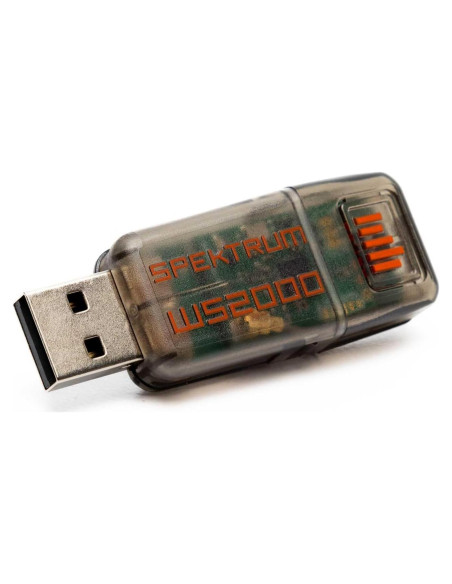 Dongle USB Inalámbrico Spektrum WS2000 para Simulador RC