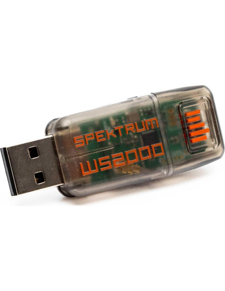 Dongle USB Inalámbrico Spektrum WS2000 para Simulador RC