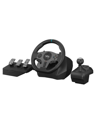Volante de Juego PXN V9 con Pedales y Palanca - 270/900 Grados