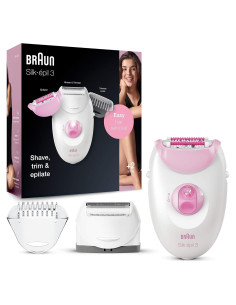 Epilador Braun Silk-epil 3 3270, Eliminación de Vello Mujer
