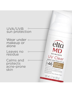 EltaMD UV Clear Protector Solar Tinte SPF 46 50 ml 2