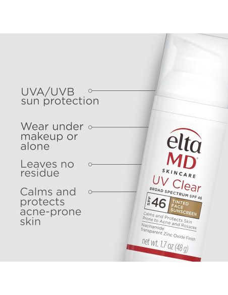 EltaMD UV Clear Protector Solar Tinte SPF 46 50 ml