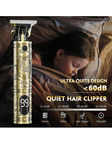 Cortadora de Cabello Solati JY-D001 Inalámbrica con LCD