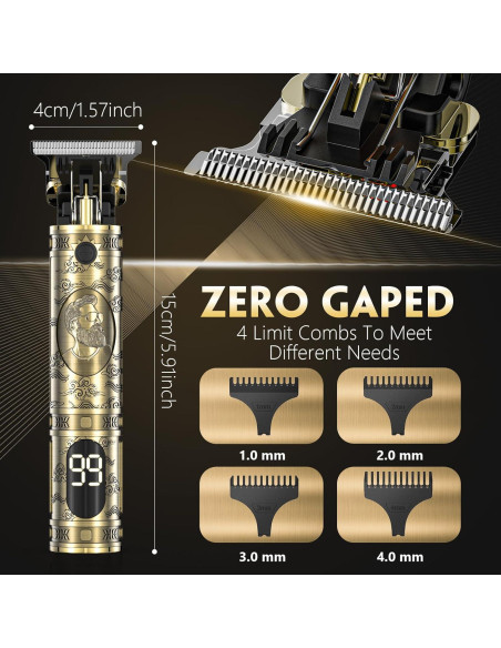 Cortadora de Cabello Solati JY-D001 Inalámbrica con LCD