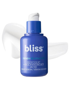 Suero Nocturno Bliss Renovar y Suavizar 28g Exfoliante