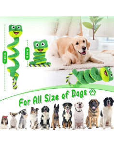 Juguete de Peluche Interactivo VIWIK para Perros - 38 a 58 cm 2