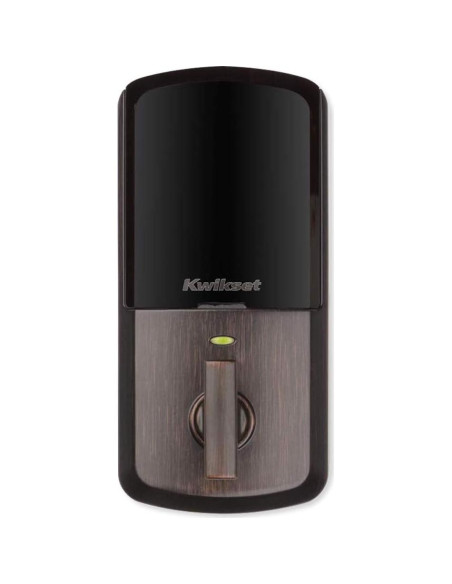 Cerradura Inteligente Kwikset Aura Bluetooth Teclado Bronce