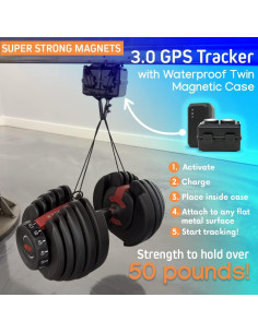 Rastreador GPS Optimus 3.0 - Batería 2 Meses - Funda Impermeable 2