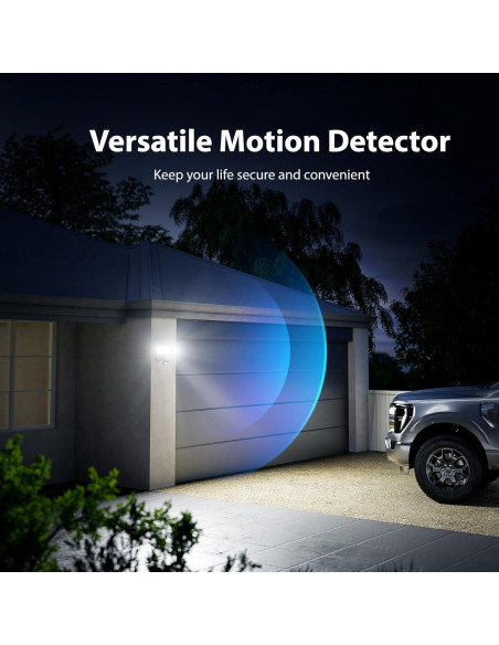 Luz de Inundación LED Onforu 65W con Sensor de Movimiento 6500LM