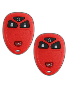 2X Llave Remota KeylessOption para Buick Chevrolet 4 Botones
