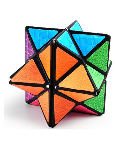 Cubo Mágico 2 en 1 ALaLatois Estrella Juguete Antiestrés