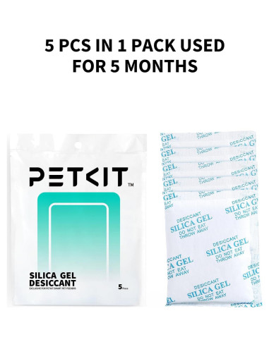 Bolsas Deshidratantes PETKIT para Comederos Automáticos - 5 Pzas