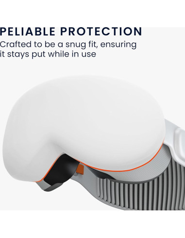 Cubierta de VR kwmobile para Apple Vision Pro - Ligera y Protectora