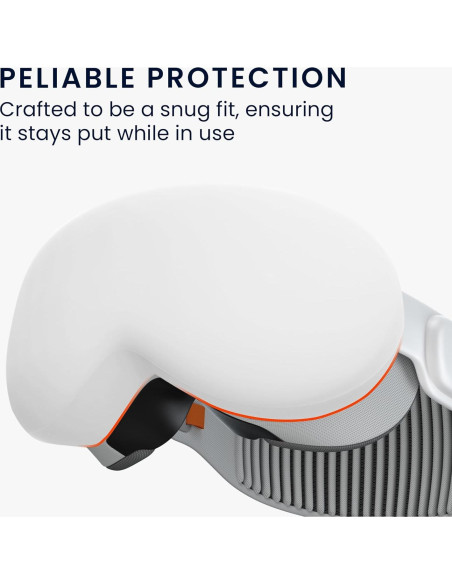 Cubierta de VR kwmobile para Apple Vision Pro - Ligera y Protectora