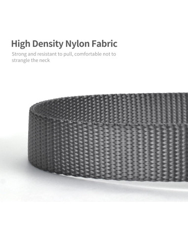 Collar de Nylon Grueso AUDWUD Ajustable para Perros y Gatos