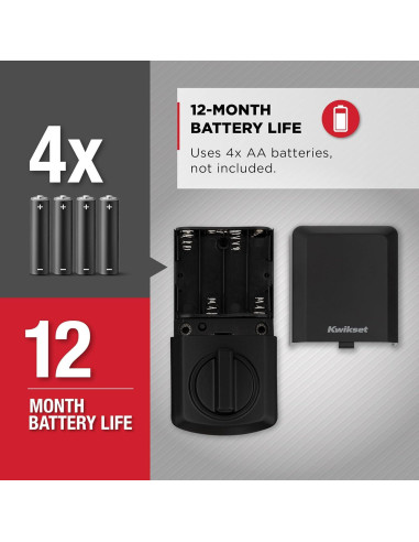 Cerradura Electrónica Kwikset SmartCode 270 Teclado Táctil