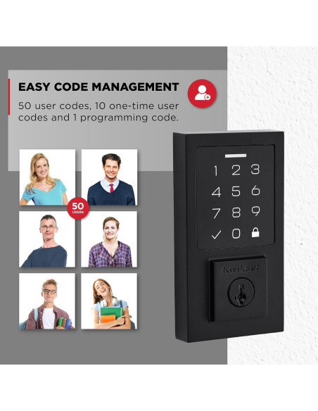Cerradura Electrónica Kwikset SmartCode 270 Teclado Táctil