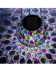 Linterna Solar Decorativa LEWIS&WAYNE Multicolor 19 cm 2