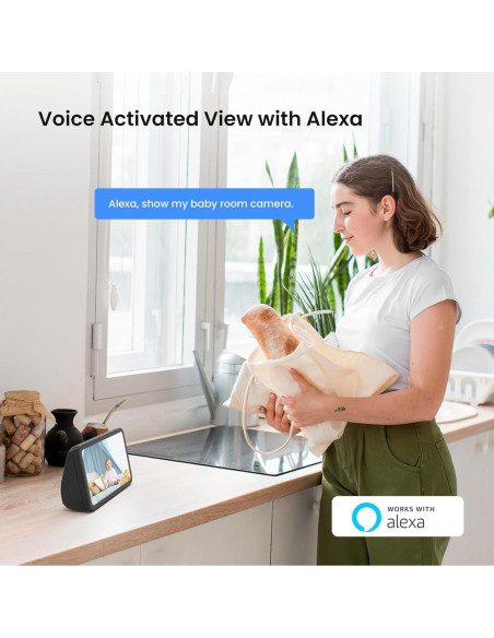 Cámara de Seguridad Tenda CP3 2K WiFi 6 360 Audio Bidireccional